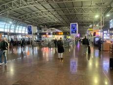 L'aeroporto di Bruxelles Zaventem è tra gli scali Ue che sospendono l'Ees quando gli arrivi si fanno intensi
 - Foto Adnkronos