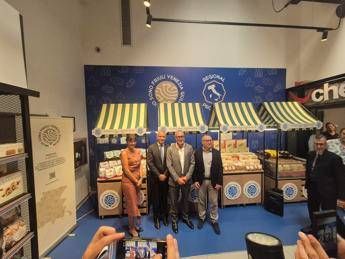 Io Sono Fvg nell'area di servizio Gonars Nord - (Foto ufficio stampa)