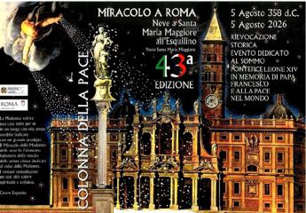 Roma, rievocato il Miracolo della Neve a Santa Maria Maggiore