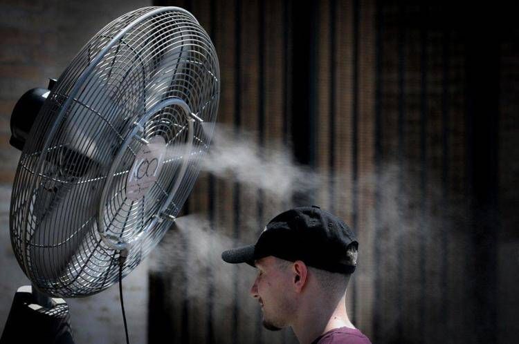 Ondata di caldo record - (Afp)