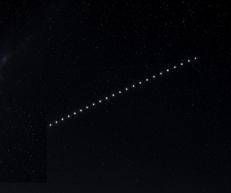 Il treno di satelliti (forse)