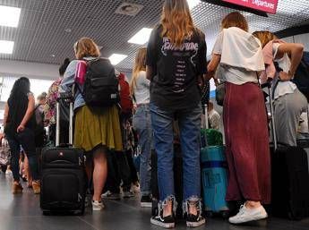 Fila in aeroporto - (Fotogramma/Ipa)