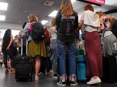 Fila in aeroporto - (Fotogramma/Ipa)