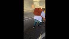 Terremoto in Colombia, il crollo e la fuga in extremis - Video