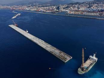 Nuova diga foranea di Genova - (foto Ufficio stampa)