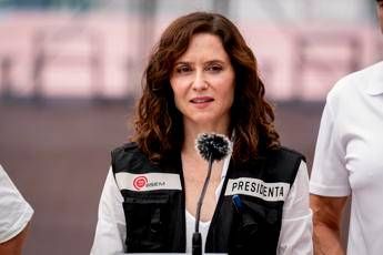 La presidente della Comunità Autonoma di Madrid Isabel Díaz Ayuso - Fotogramma/Ipa