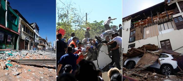 Terremoto in Colombia - Afp