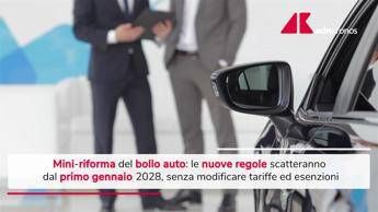 Mini riforma del bollo auto, le novità