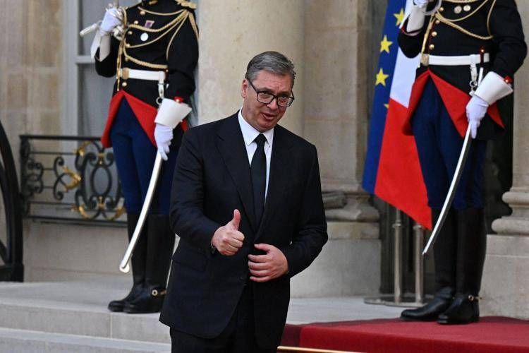 Il presidente della Serbia Aleksandar Vucic - Fotogramma/Ipa