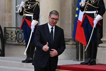 Il presidente della Serbia Aleksandar Vucic - Fotogramma/Ipa