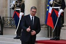 Il presidente della Serbia Aleksandar Vucic - Fotogramma/Ipa