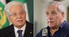 Sergio Mattarella e Antonio Tajani - (Fotogramma/Ipa)