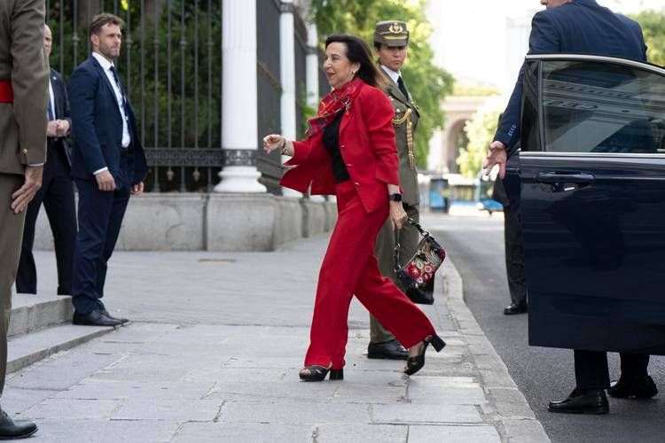 La ministra della Difesa spagnola Margarita Robles - Fotogramma/Ipa