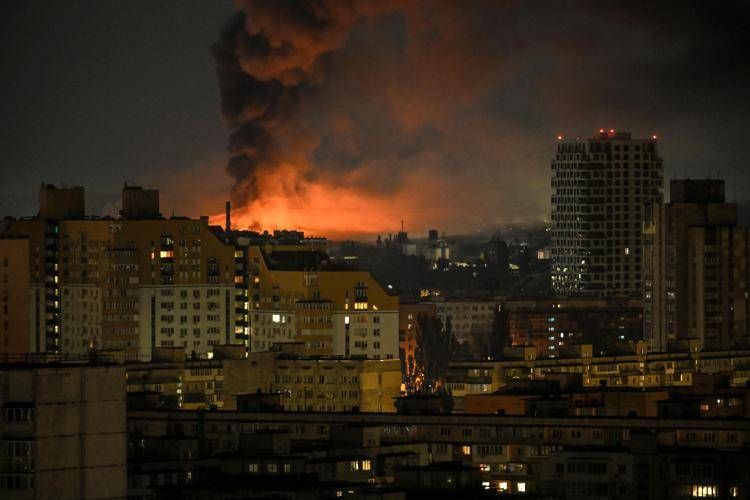 Un attacco russo il 2 agosto scorso a Kiev - Fotogramma/Ipa
