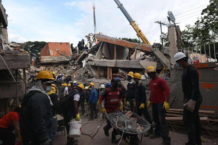 Terremoto in Colombia - (Afp)