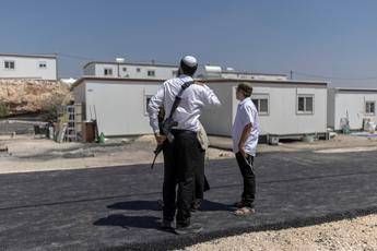 Case palestinesi in Cisgiordania - (Afp)