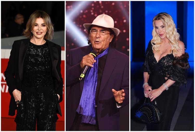 Alba Parietti, Al Bano e Valeria Marini - (Ipa)