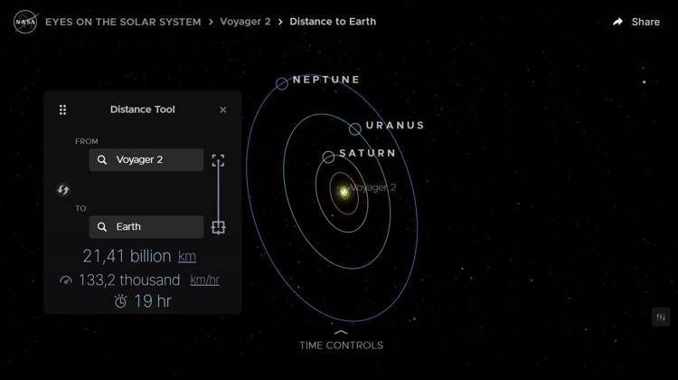 NASA estende la missione di Voyager 2 nello spazio