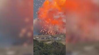 Roma, esplode stabilimento di munizioni a Colleferro - Video