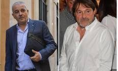 Giovanbattista Fazzolari e Sigfrido Ranucci - (Ipa)