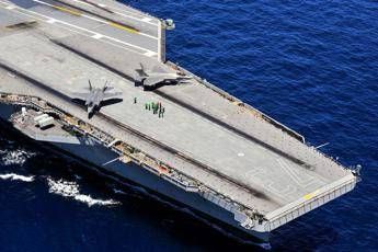 La portaerei Uss George Washington - (Ipa)