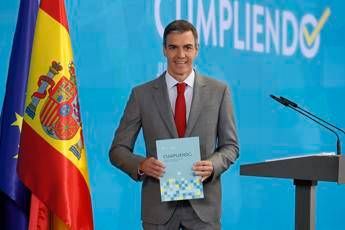 Il primo ministro spagnolo Pedro Sanchez ha deciso di prolungare la vita della centrale nucleare di Almaraz - Fotogramma/Ipa