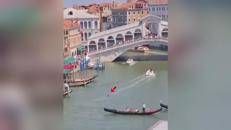Venezia, avvistato un delfino nel Canal Grande. Il sindaco: 