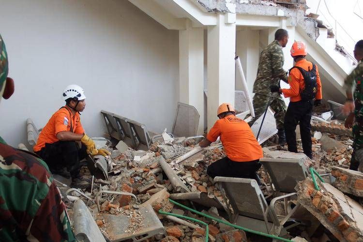Terremoto in Indonesia - (Afp)