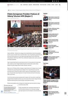 Indonesia: President claims achievements in food and energy self-sufficiency and announces major restructuring of BUMN