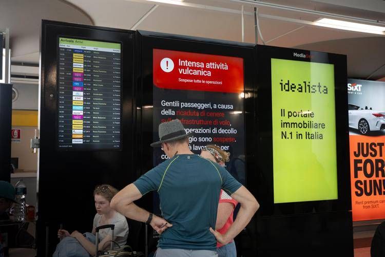 L'aeroporto di Catania - (Ipa)
