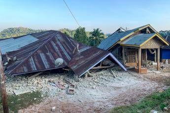 Terremoto in Indonesia - (Afp)