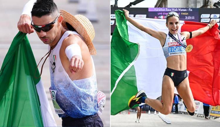 Massino Stano e Sofia Fiorini - (Afp)