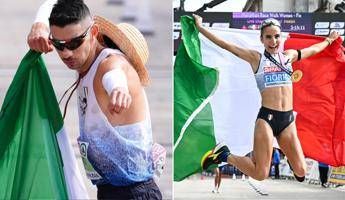 Europei atletica, doppio oro Italia: Stano e Fiorini da record nella maratona di marcia