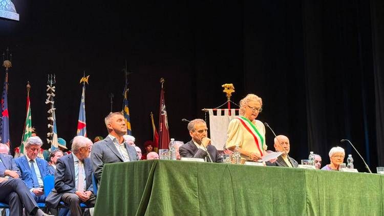 (La cerimonia del Premio Mangia - Ufficio stampa Comune di Siena)