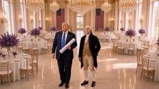 Trump con George Washington nel nuovo video generato con l'Ia: 