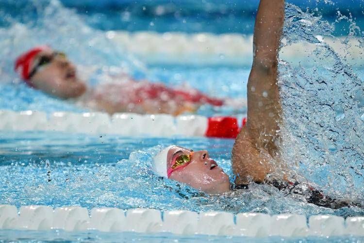 Nuoto - (Foto Afp)