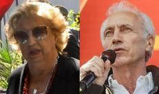 Maria Falcone e Marco Travaglio - (Fotogramma/Ipa)