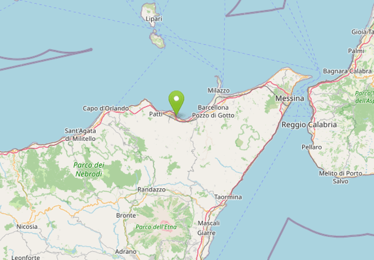 Terremoto Sicilia 18 agosto - (Ingv)
