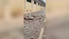 Nuovo terremoto a Granada, le strade tra macerie e auto distrutte - Video