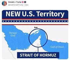 Hormuz secondo Trump - Truth social