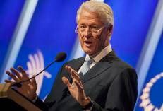 Former U.S. President Bill Clinton - Bloomberg photo by Michael Nagle. - Bloomberg