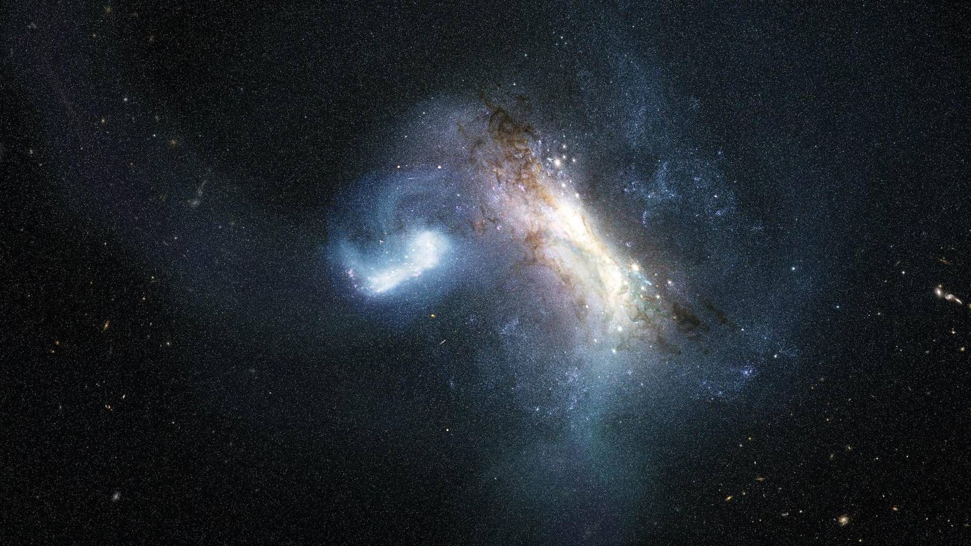 Una fusione galattica primordiale nelle regioni interne della Via Lattea
