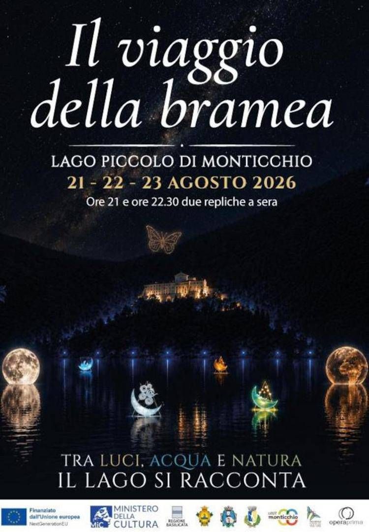 Locandina di Teatro il viaggio della Bramea, a Monticchio - (foto ufficio stampa)