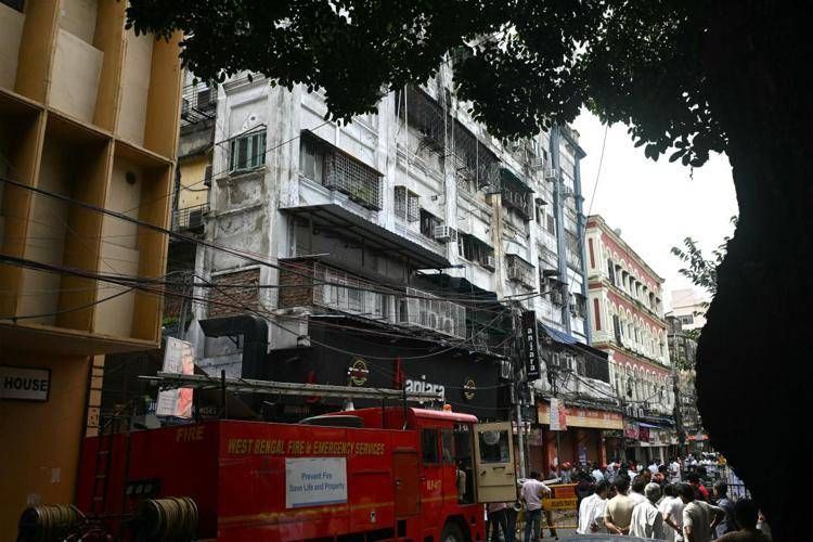 Incendio in un hotel a Calcutta - (Afp)