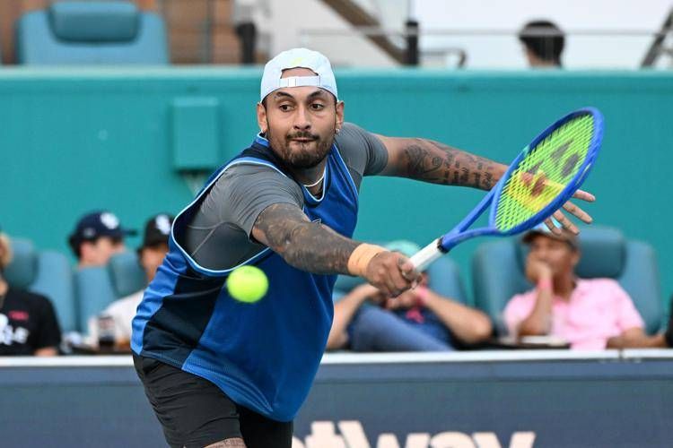 Nick Kyrgios - Ipa/Fotogramma 