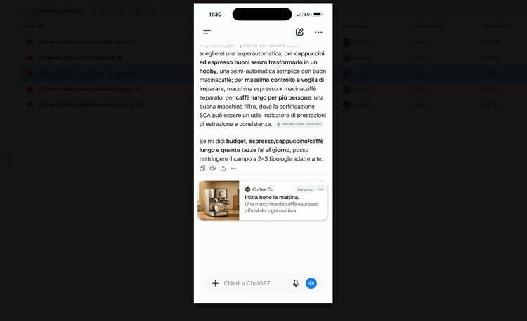 ChatGPT Ads arriva in Europa