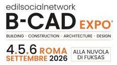 Edilizia, alla Nuvola di Roma torna 'B-Cad 2026'