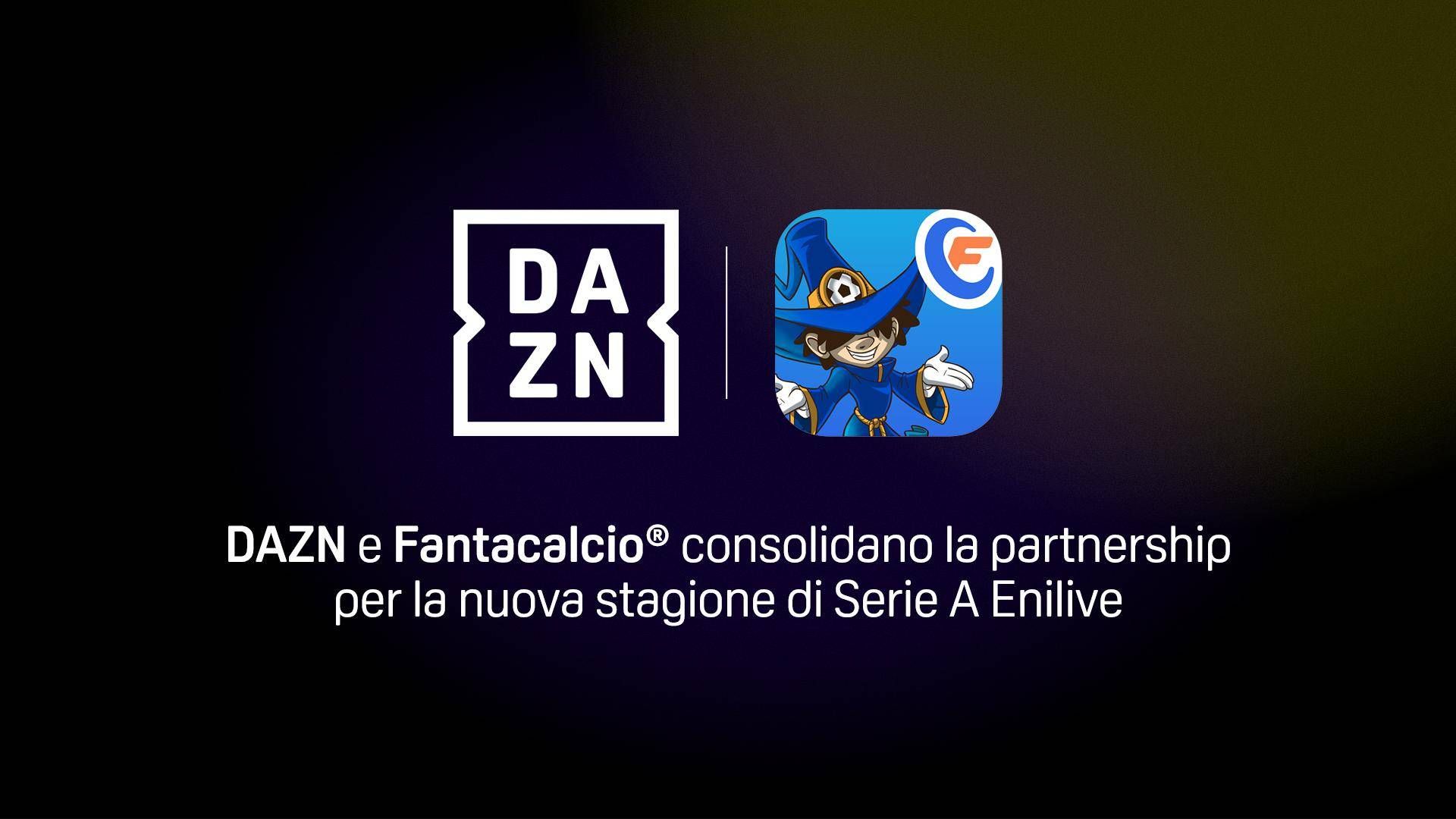 DAZN e Fantacalcio stringono un accordo per la Serie A Enilive
