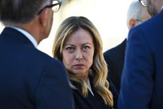 Giorgia Meloni - Afp