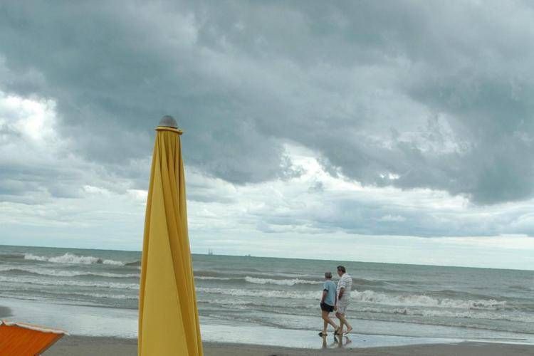 Maltempo al mare